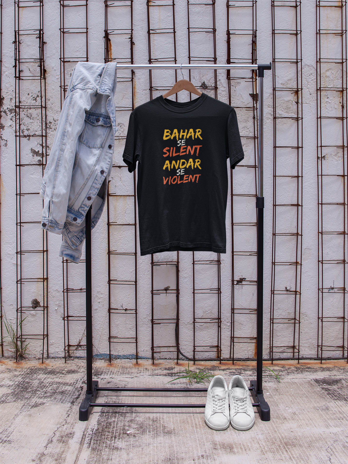 BAHR SE SILENT TYPOGRAPHY CLASSIC T-SHIRT