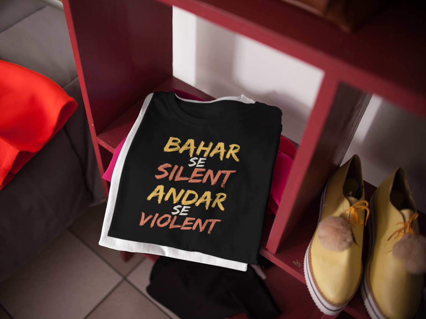 BAHR SE SILENT TYPOGRAPHY CLASSIC T-SHIRT