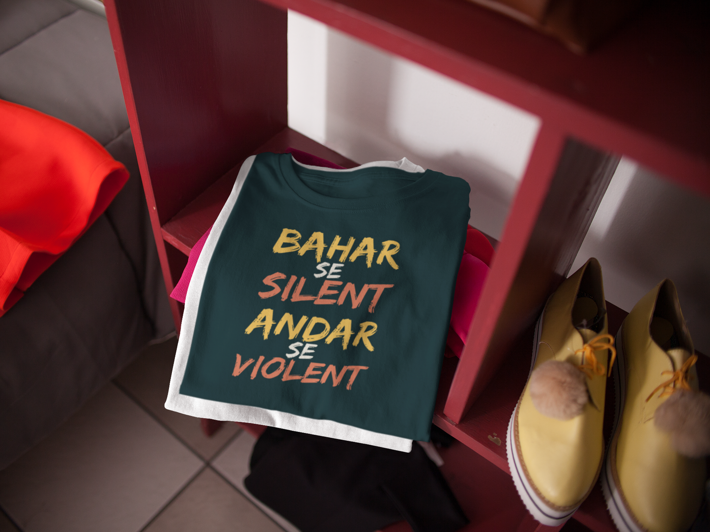 BAHR SE SILENT TYPOGRAPHY CLASSIC T-SHIRT