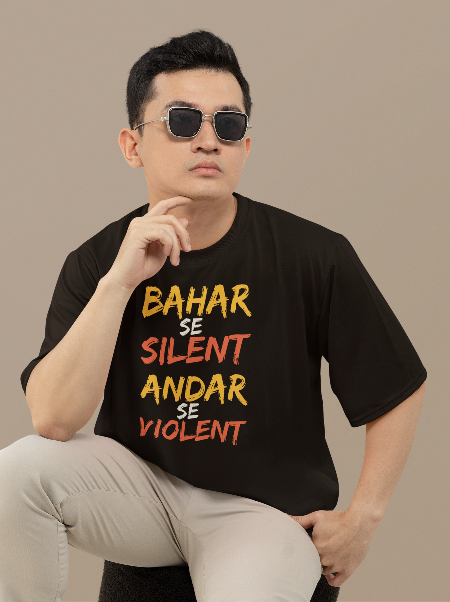 BAHR SE SILENT TYPOGRAPHY CLASSIC T-SHIRT