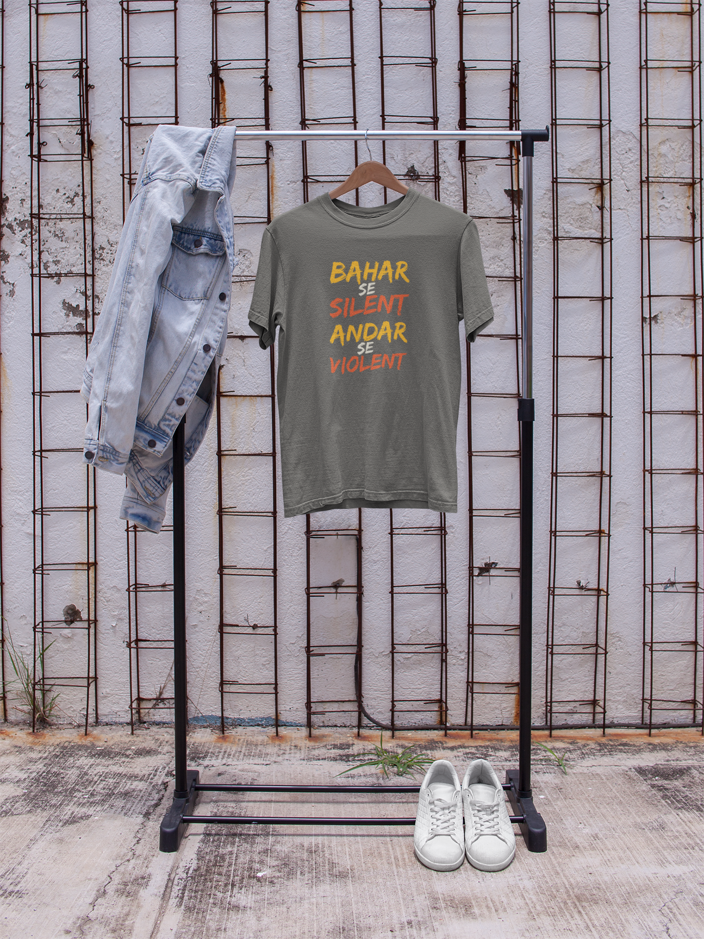 BAHR SE SILENT TYPOGRAPHY CLASSIC T-SHIRT