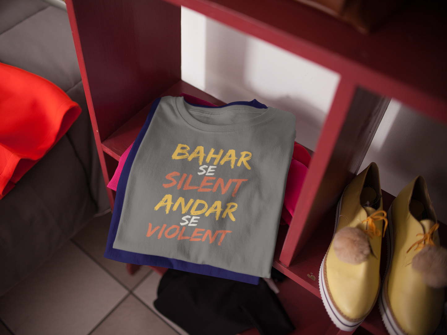 BAHR SE SILENT TYPOGRAPHY CLASSIC T-SHIRT