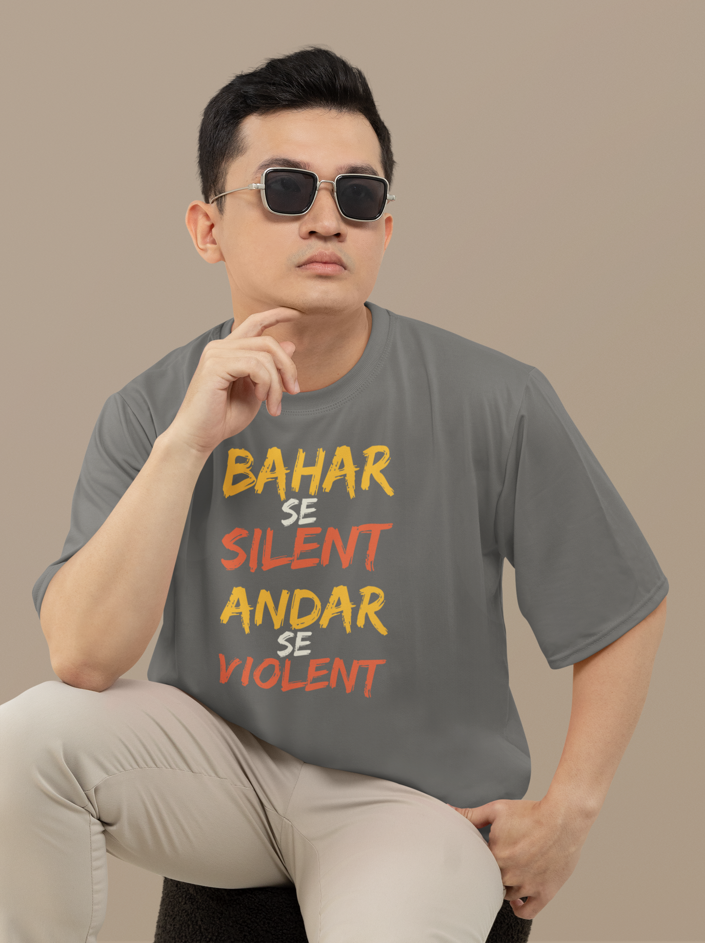 BAHR SE SILENT TYPOGRAPHY CLASSIC T-SHIRT