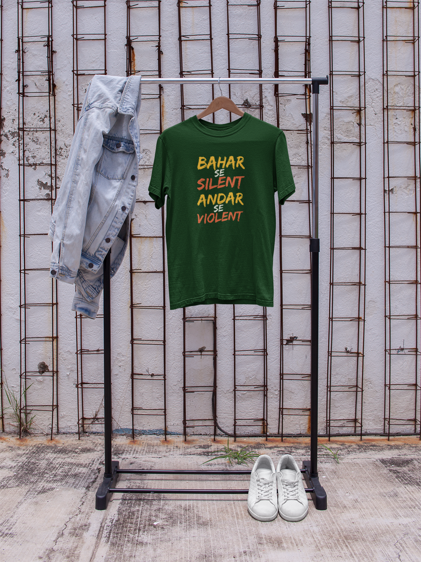 BAHR SE SILENT TYPOGRAPHY CLASSIC T-SHIRT