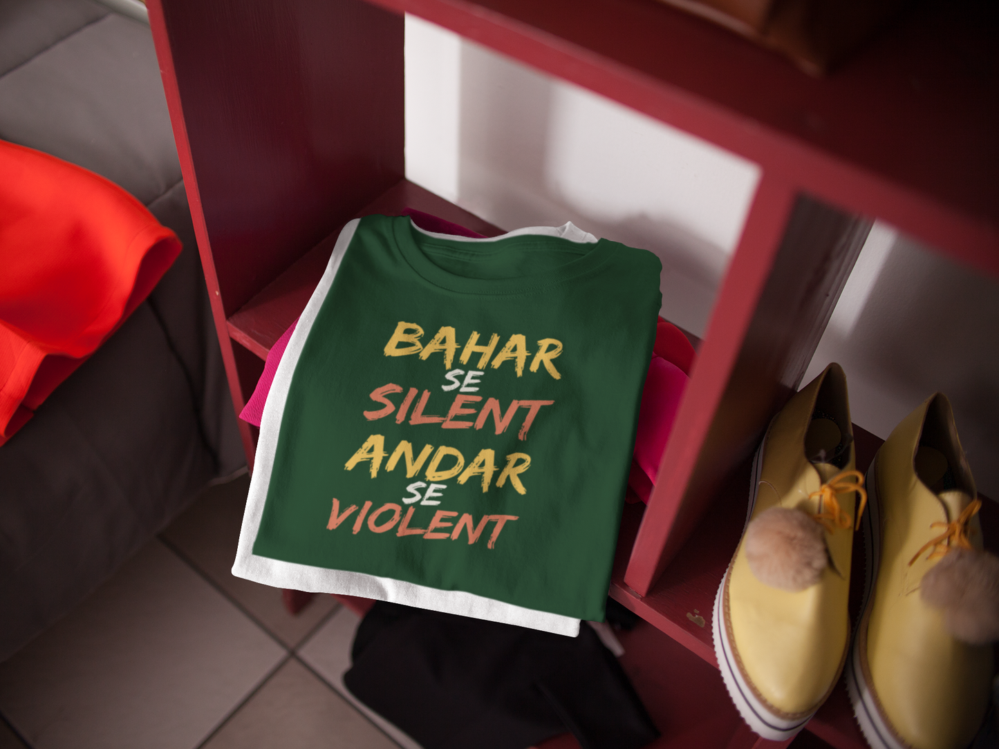 BAHR SE SILENT TYPOGRAPHY CLASSIC T-SHIRT