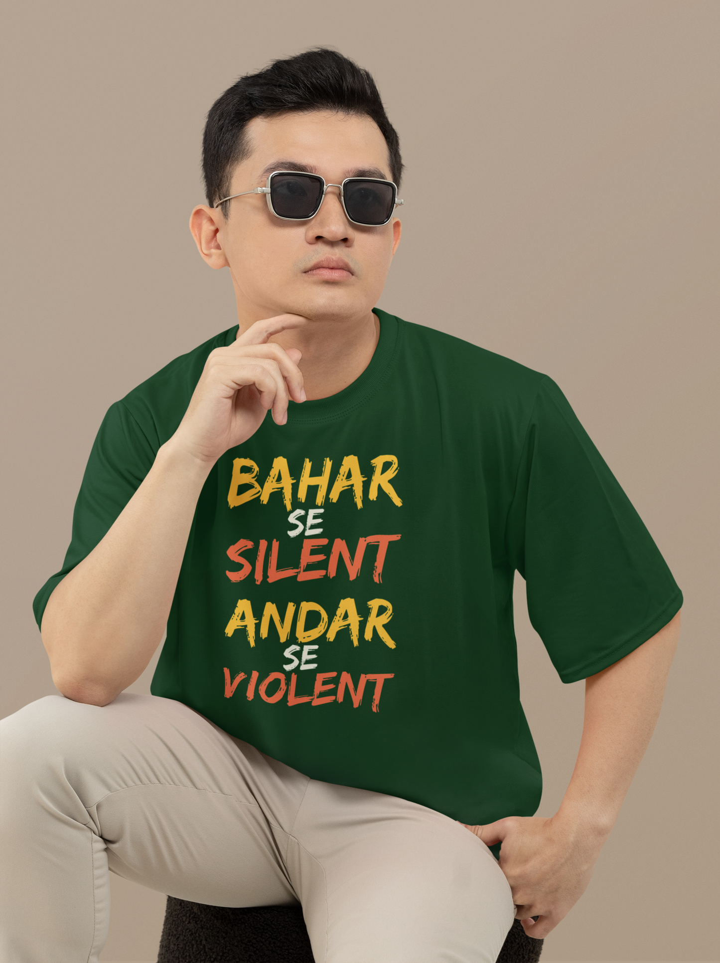 BAHR SE SILENT TYPOGRAPHY CLASSIC T-SHIRT