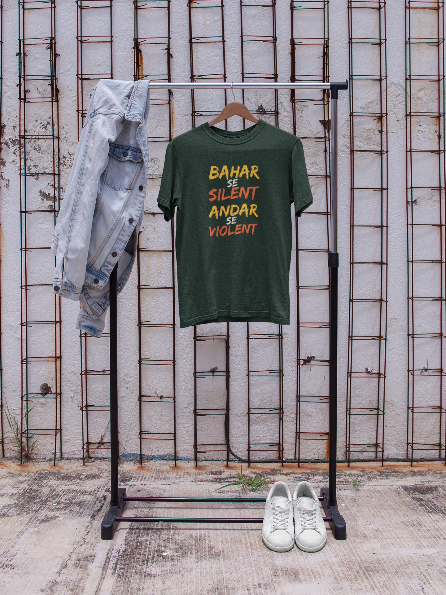 BAHR SE SILENT TYPOGRAPHY CLASSIC T-SHIRT