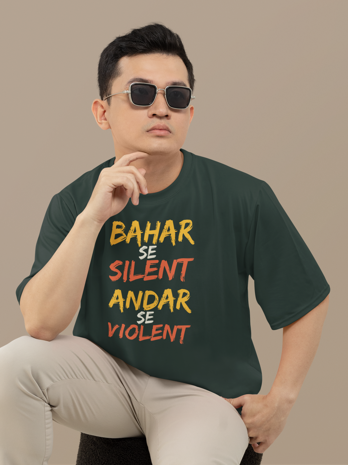 BAHR SE SILENT TYPOGRAPHY CLASSIC T-SHIRT