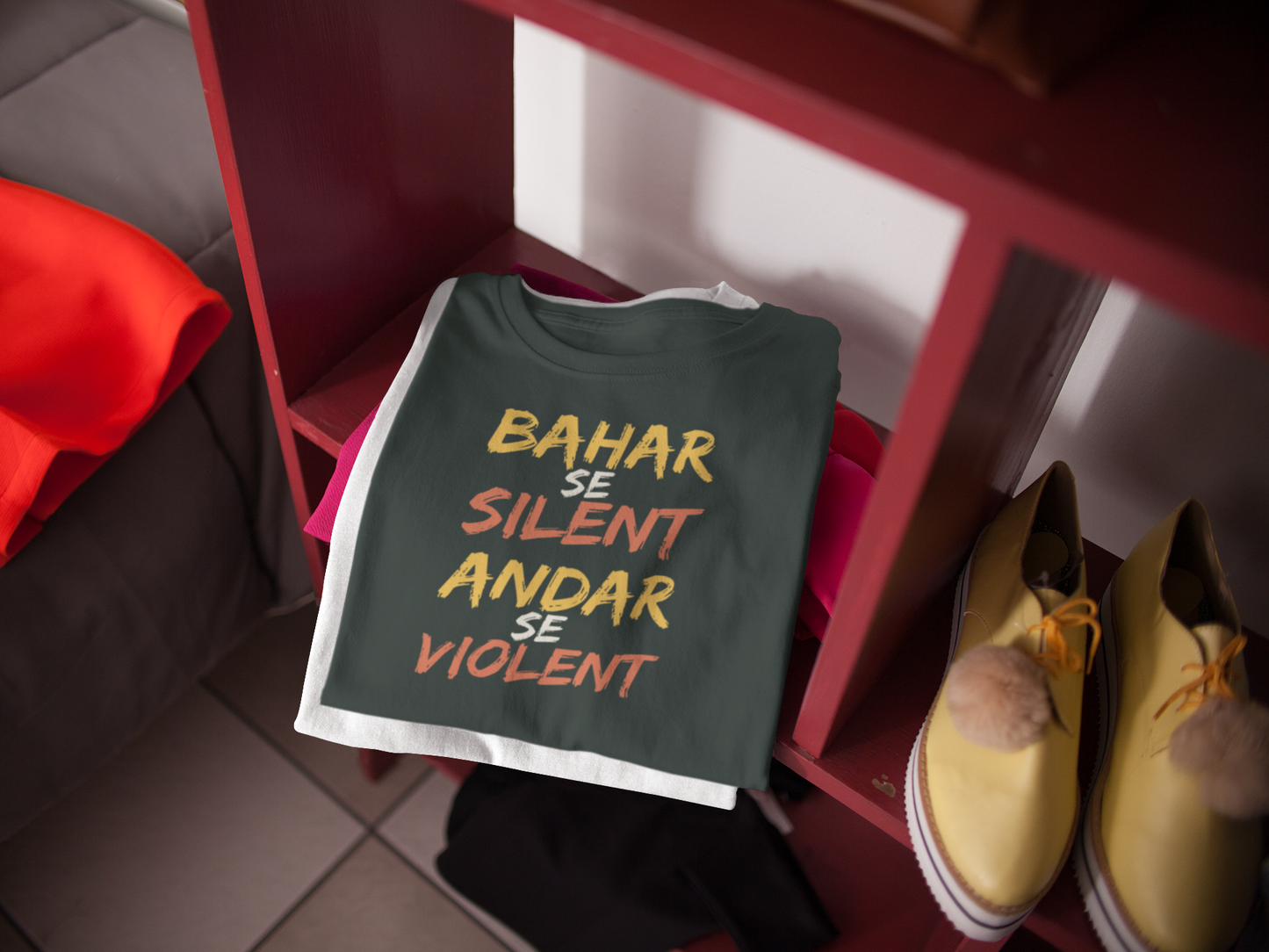 BAHR SE SILENT TYPOGRAPHY CLASSIC T-SHIRT