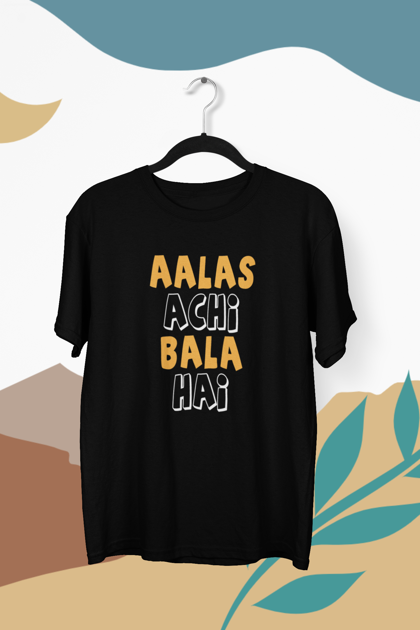 Typography Classic T-Shirt ALAS F-1