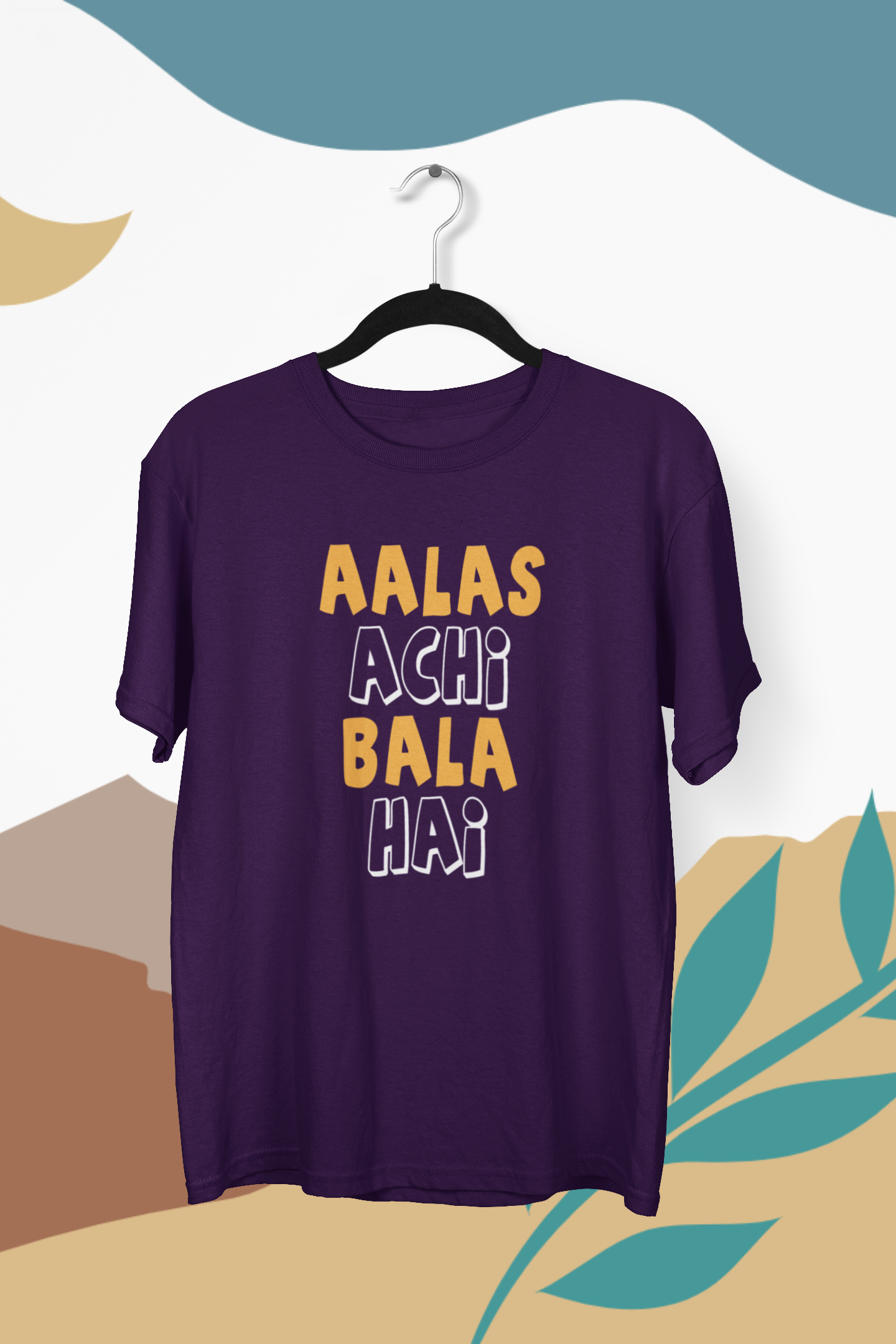Typography Classic T-Shirt ALAS F-1