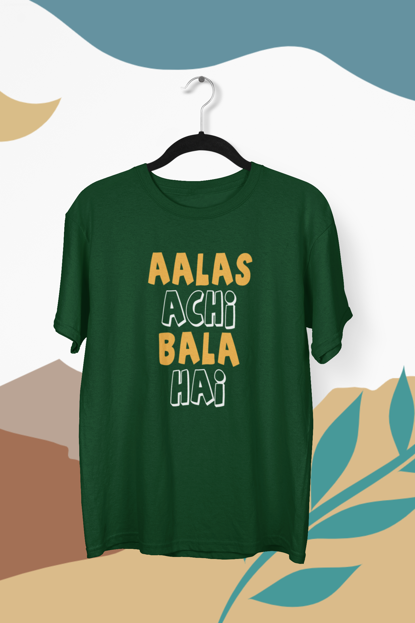Typography Classic T-Shirt ALAS F-1