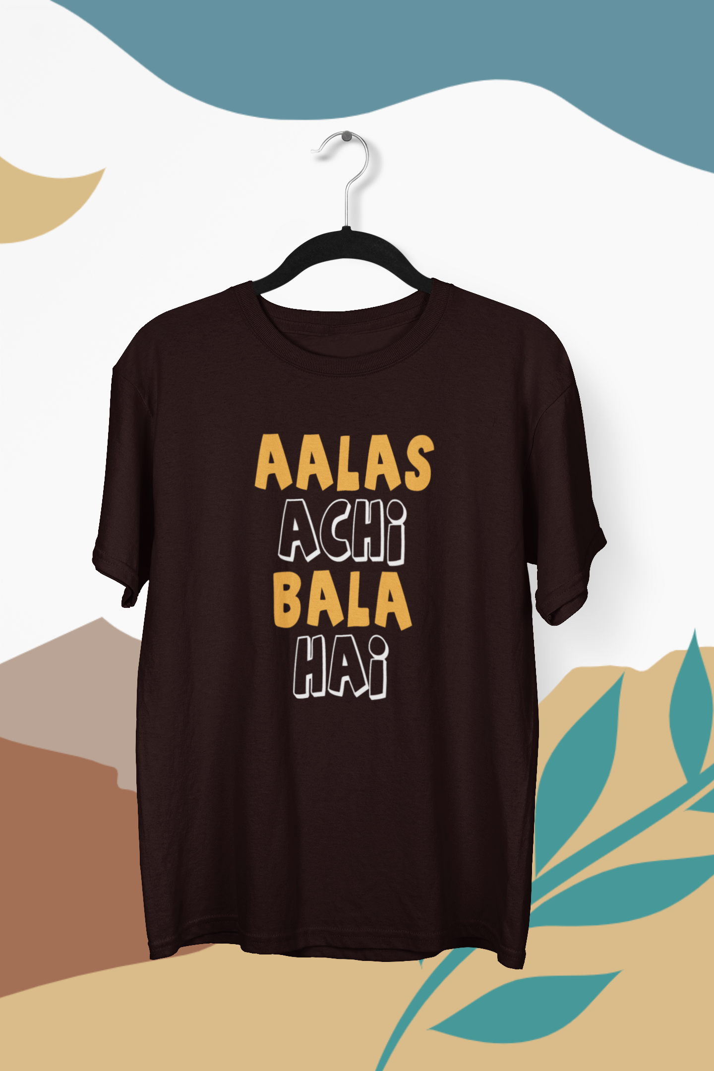Typography Classic T-Shirt ALAS F-1