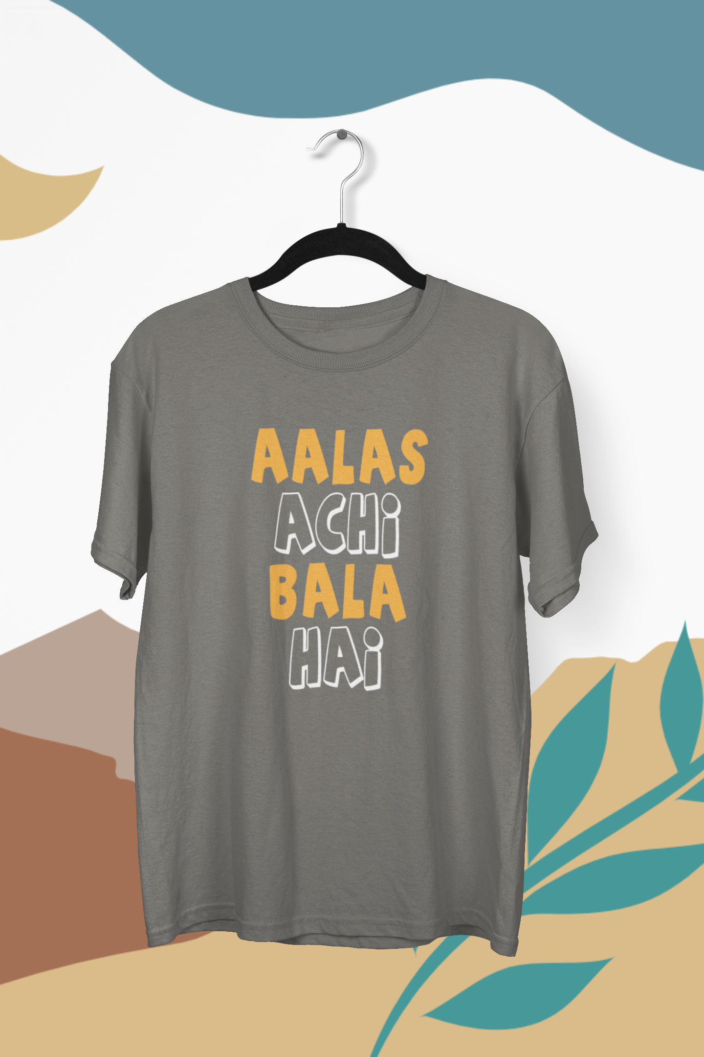 Typography Classic T-Shirt ALAS F-1