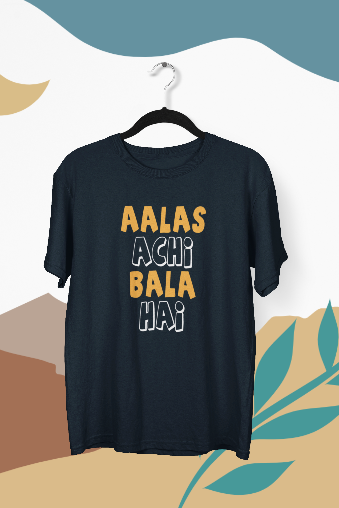 Typography Classic T-Shirt ALAS F-1