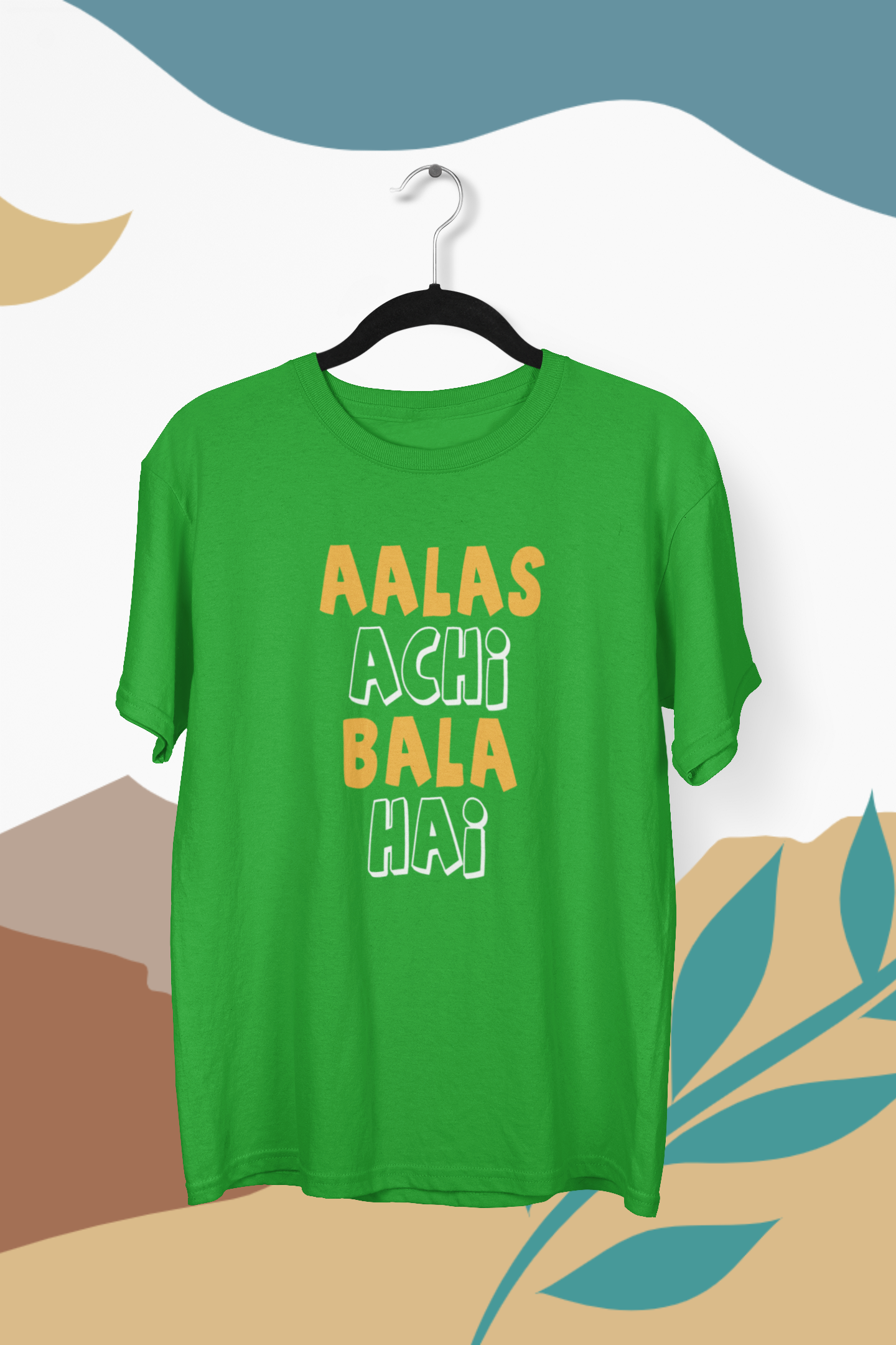 Typography Classic T-Shirt ALAS F-1