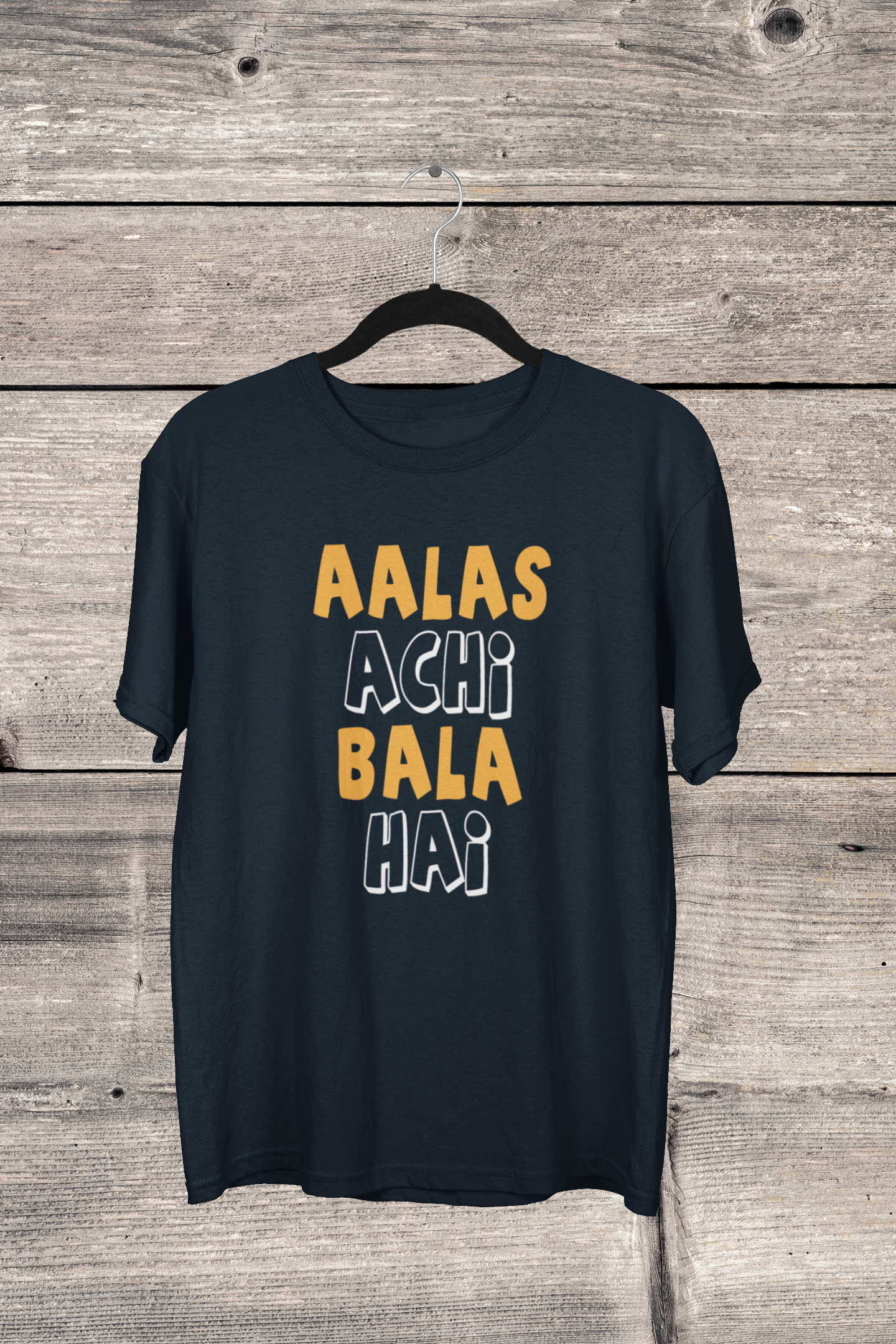 Typography Classic T-Shirt ALAS M-1