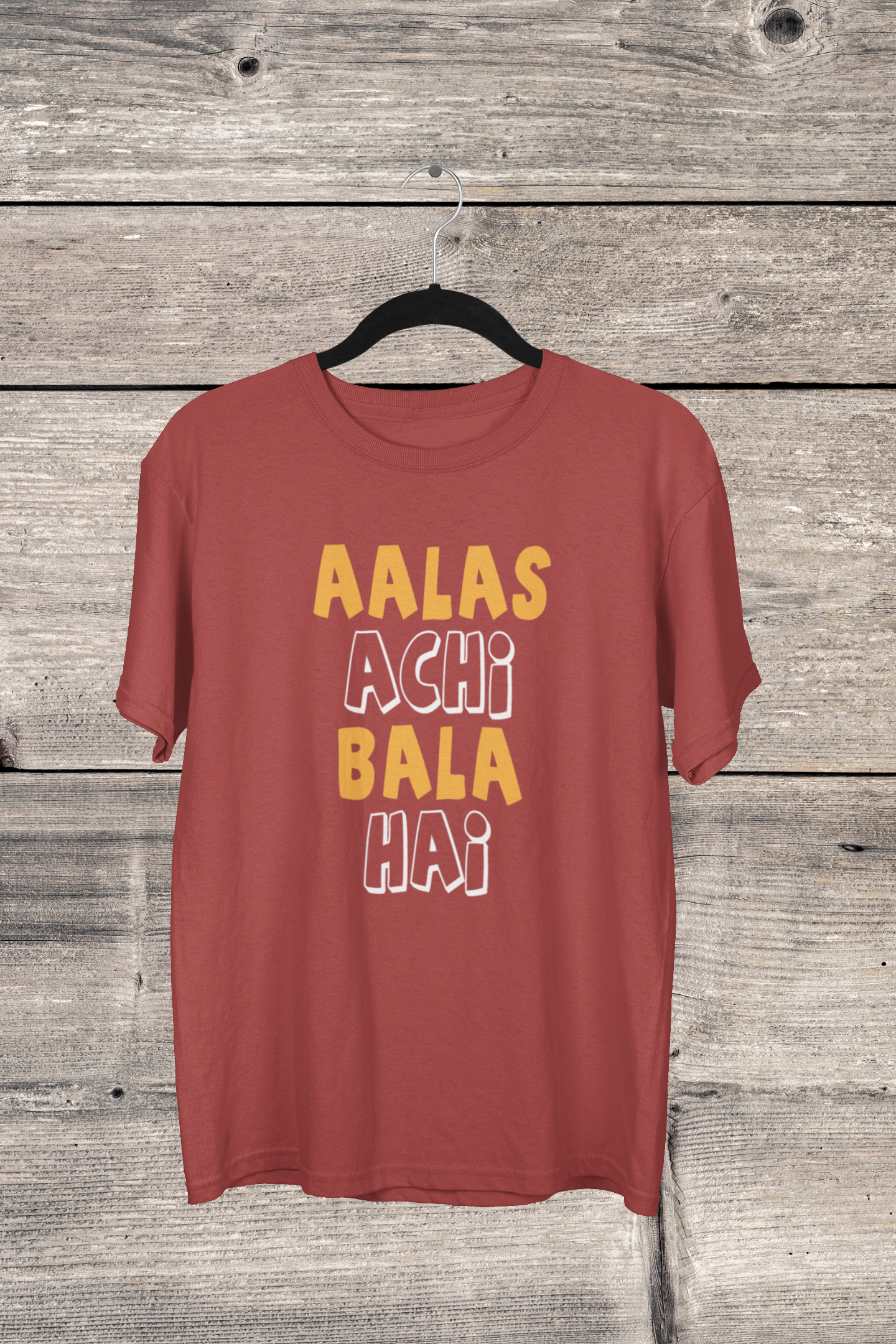 Typography Classic T-Shirt ALAS M-1