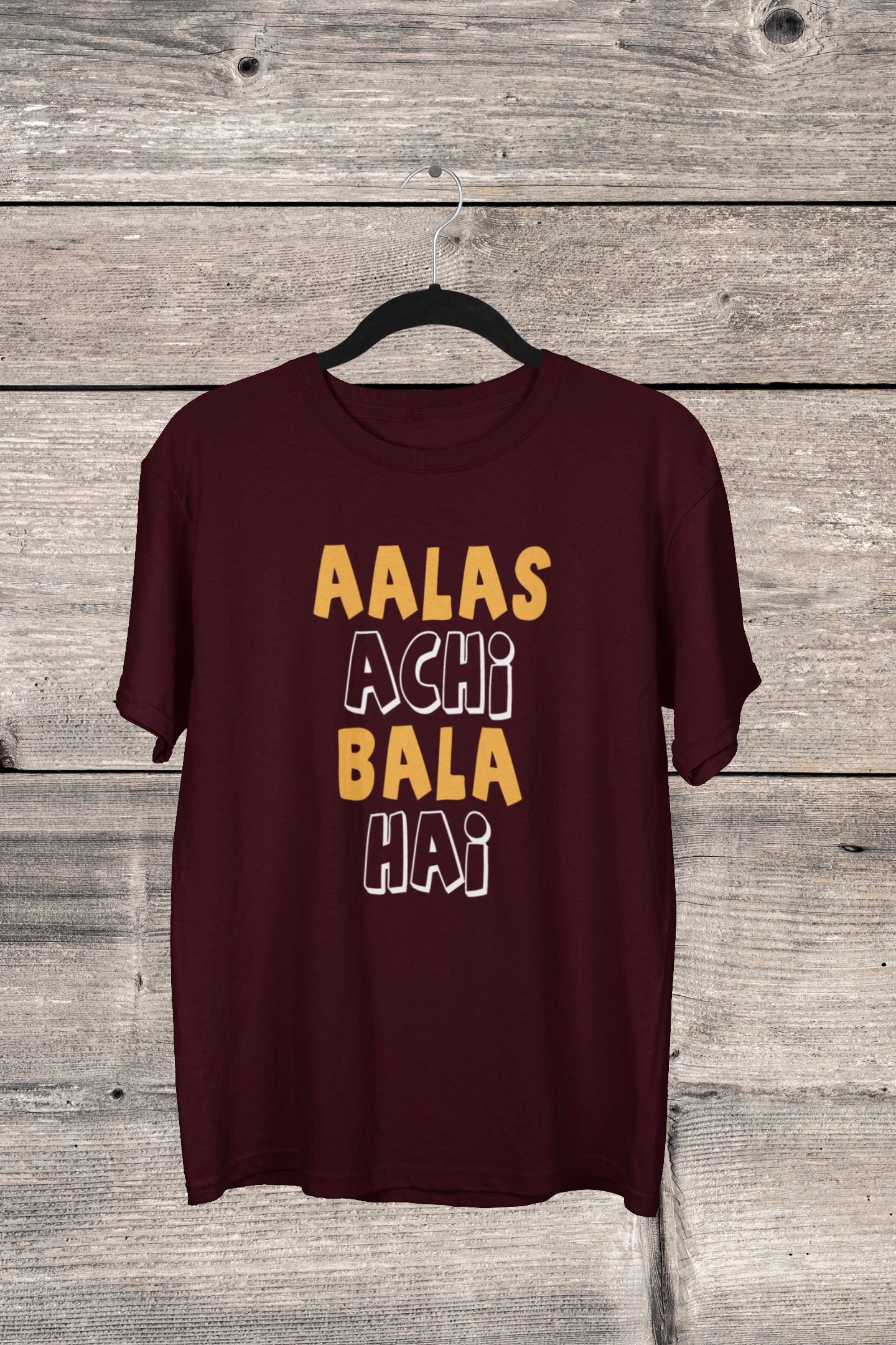 Typography Classic T-Shirt ALAS M-1