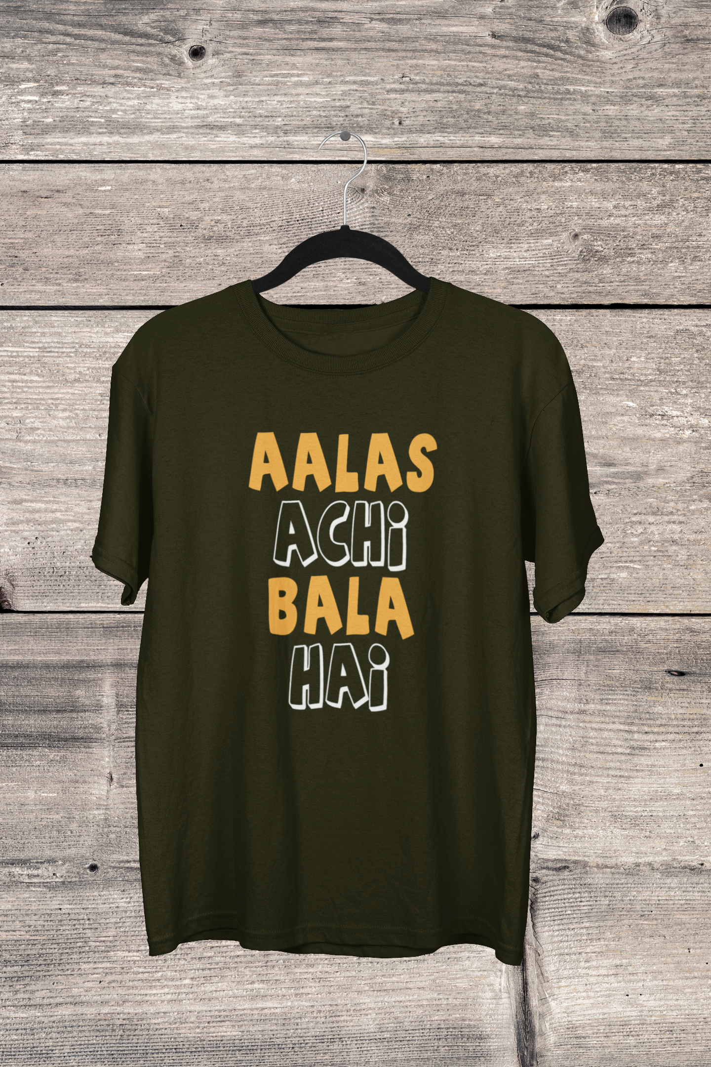 Typography Classic T-Shirt ALAS M-1