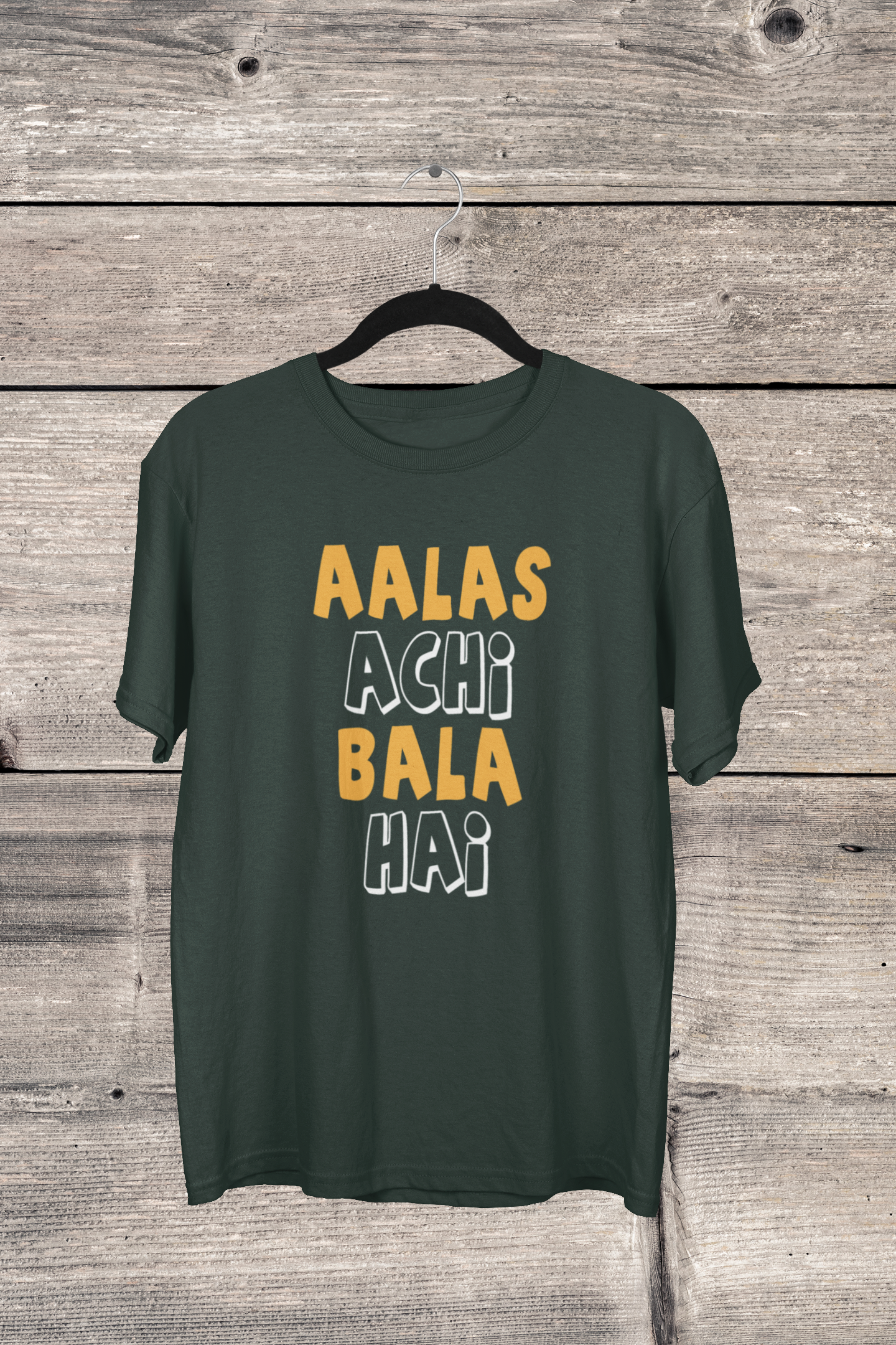 Typography Classic T-Shirt ALAS M-1