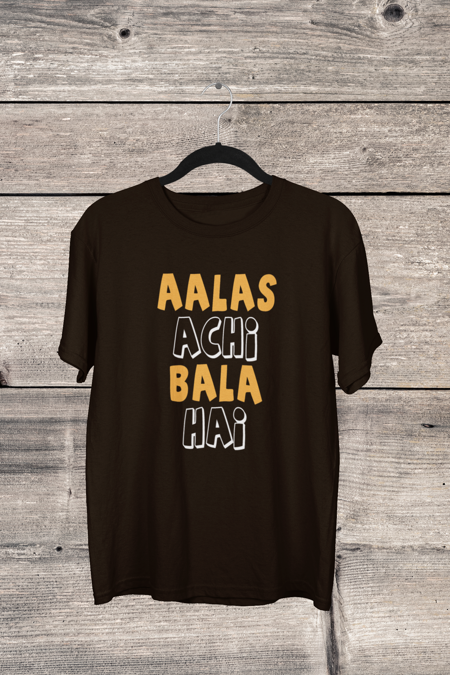 Typography Classic T-Shirt ALAS M-1