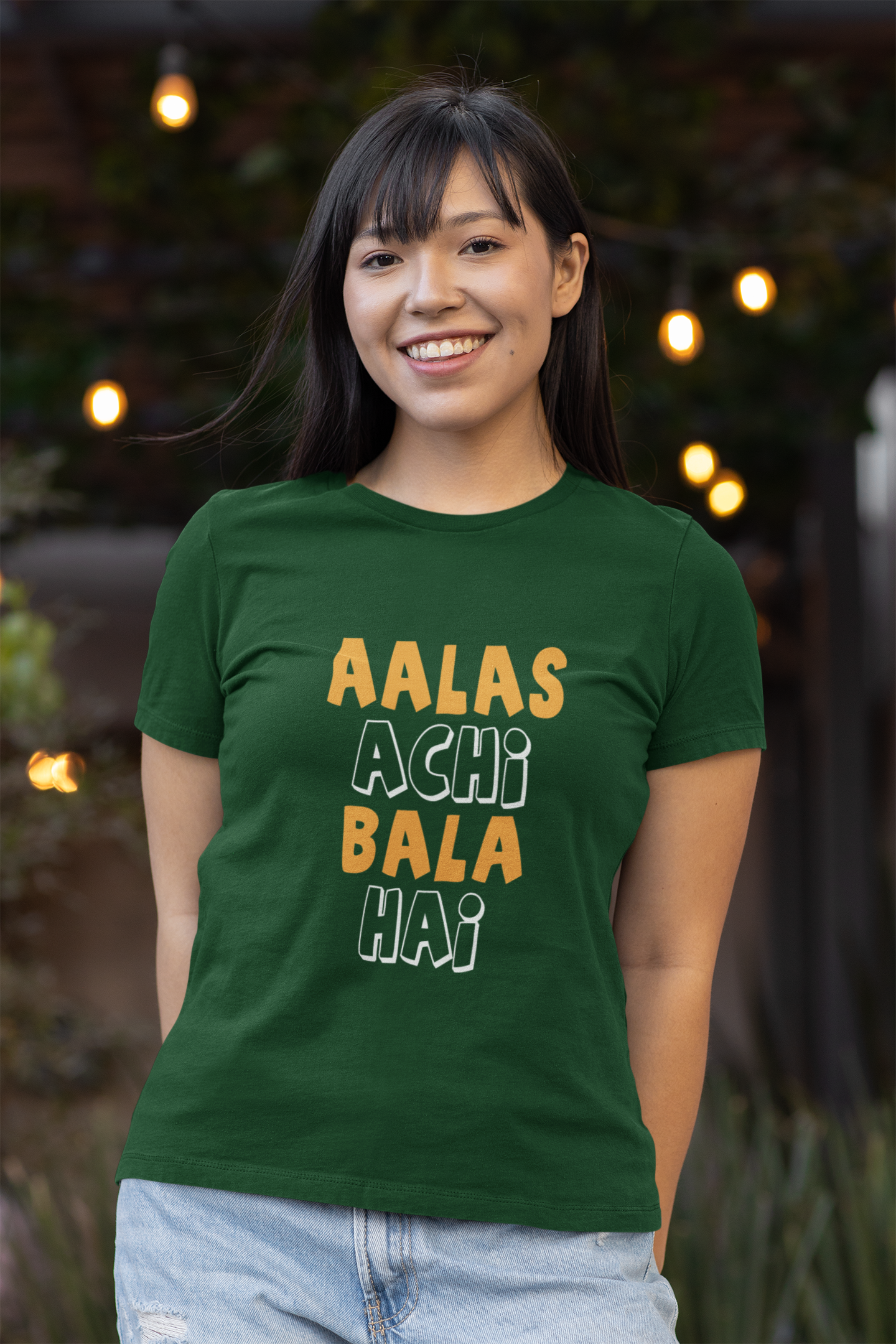 Typography Classic T-Shirt ALAS F-1
