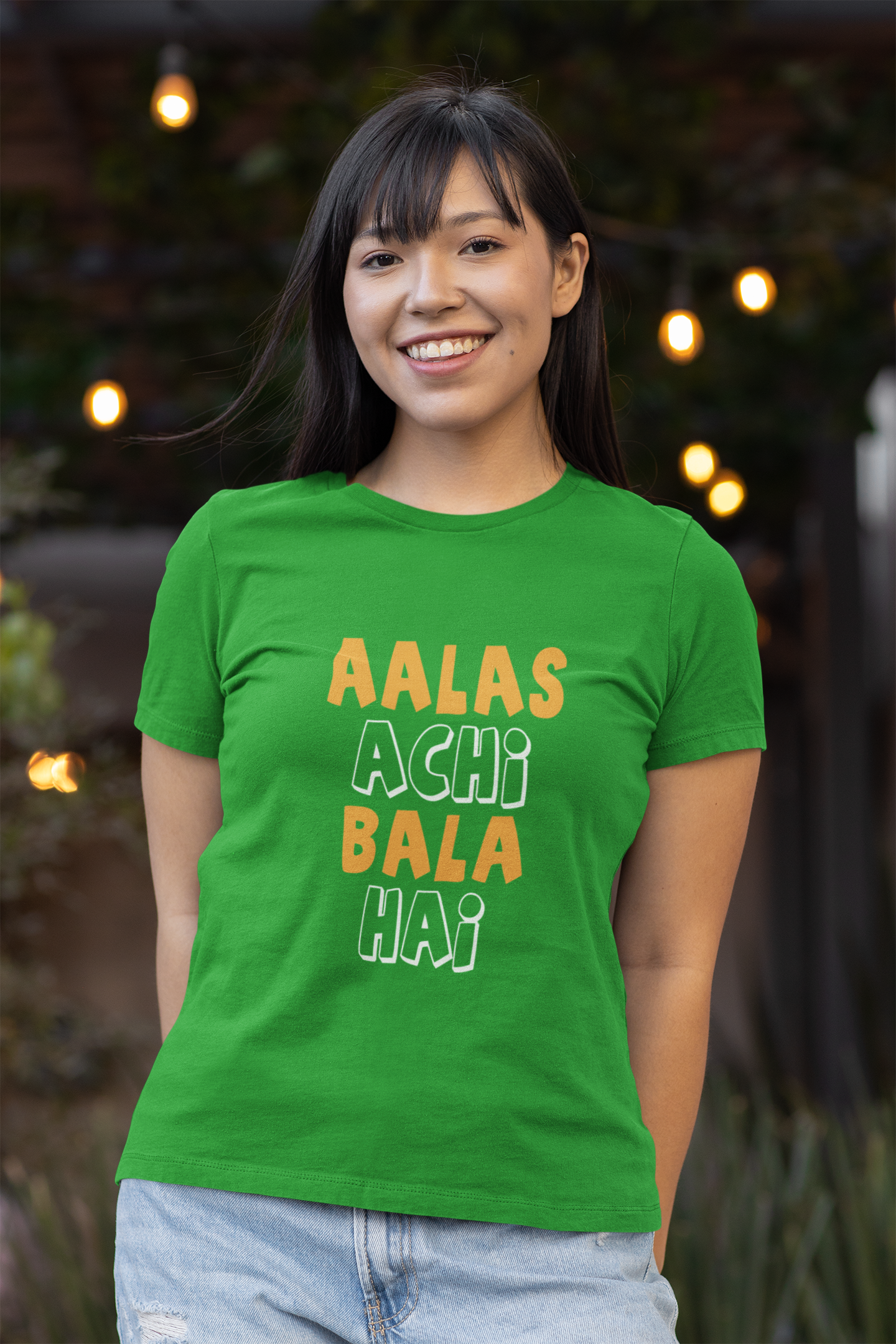 Typography Classic T-Shirt ALAS F-1