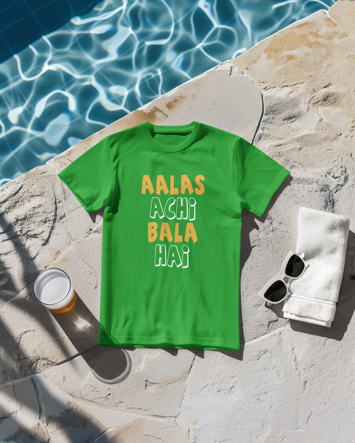 Typography Classic T-Shirt ALAS F-1