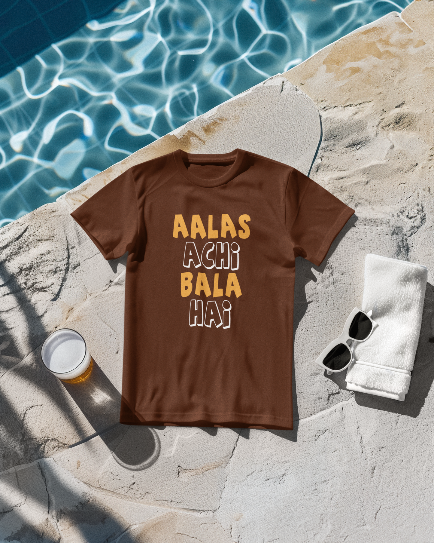 Typography Classic T-Shirt ALAS M-1