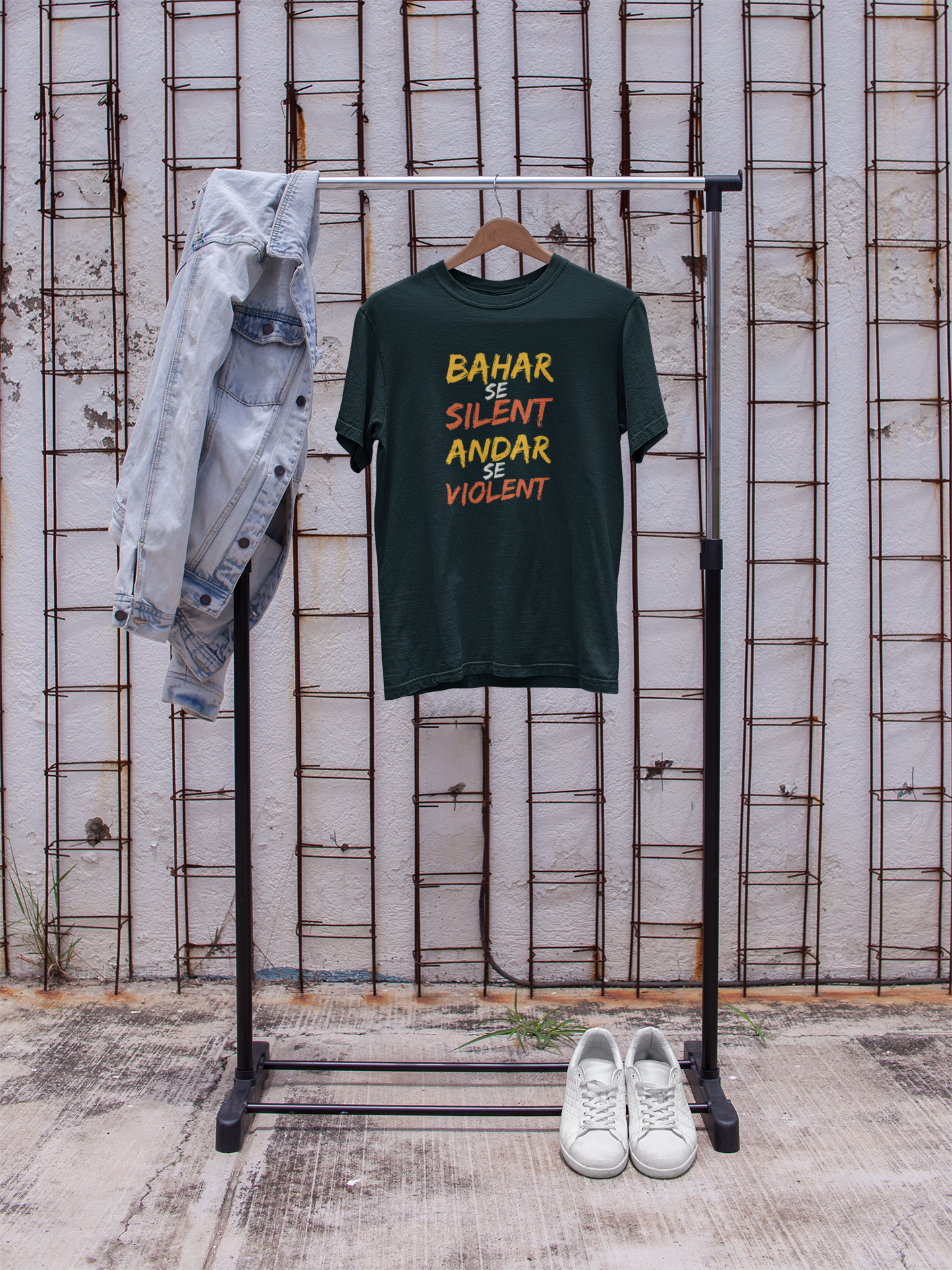 BAHR SE SILENT TYPOGRAPHY CLASSIC T-SHIRT