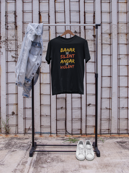 BAHR SE SILENT TYPOGRAPHY CLASSIC T-SHIRT
