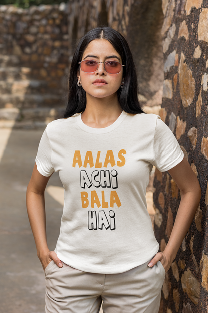 Typography Classic T-Shirt ALAS F-2
