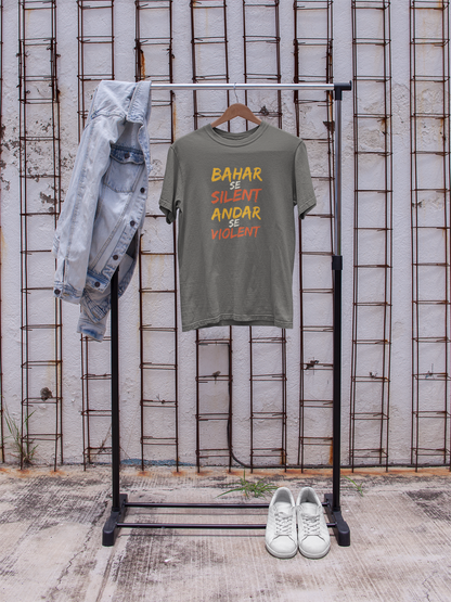 BAHR SE SILENT TYPOGRAPHY CLASSIC T-SHIRT