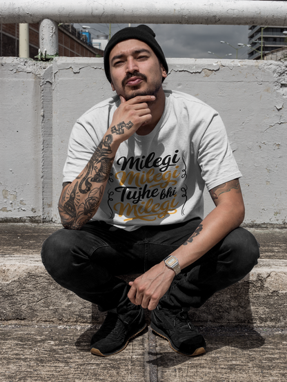 Typography Classic T-Shirt MILEGI M-2