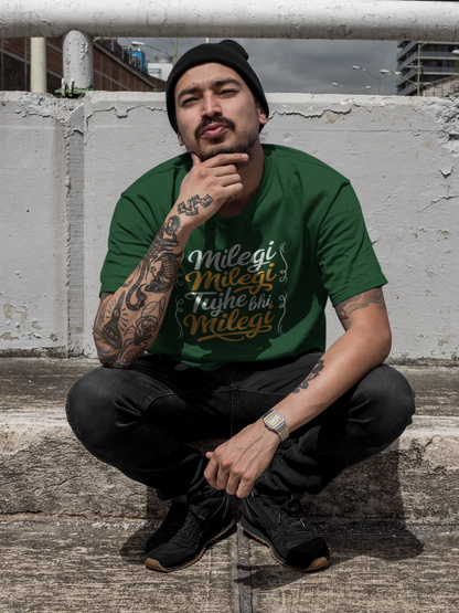 Typography Classic T-Shirt MILEGI M-1