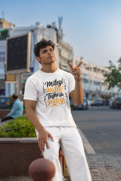 Typography Classic T-Shirt MILEGI M-2