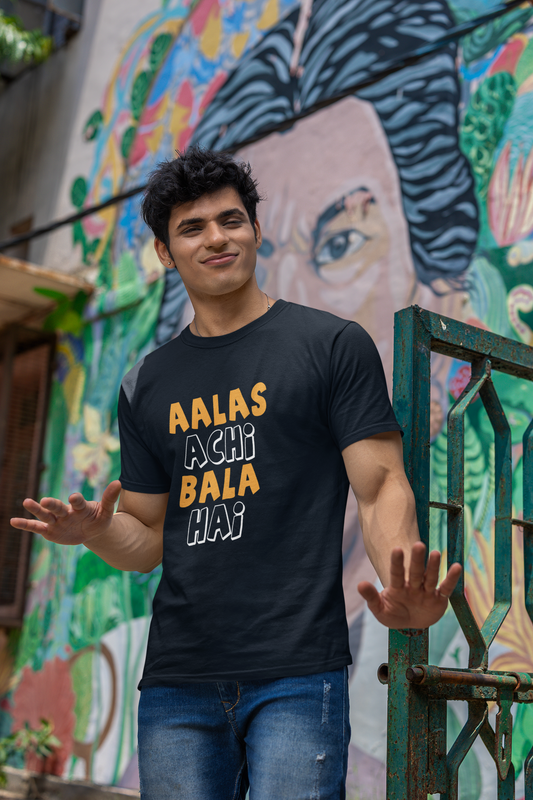 Typography Classic T-Shirt ALAS M-1