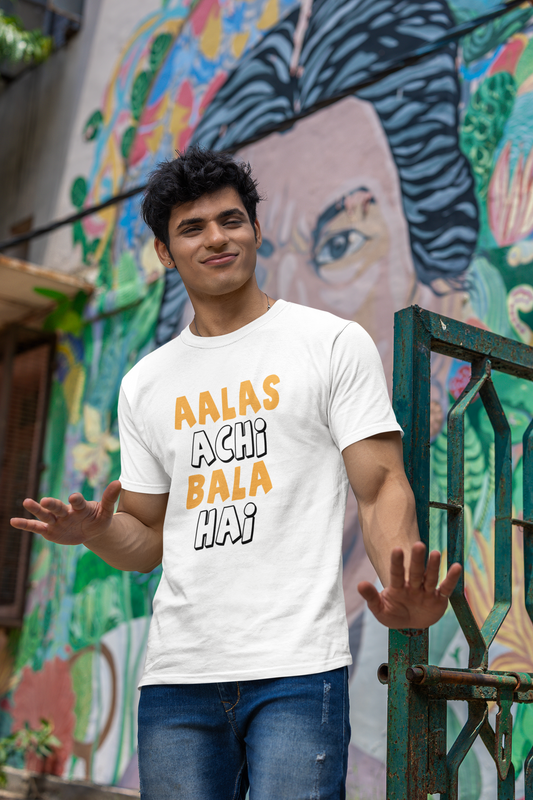 Typography Classic T-Shirt ALAS M-2