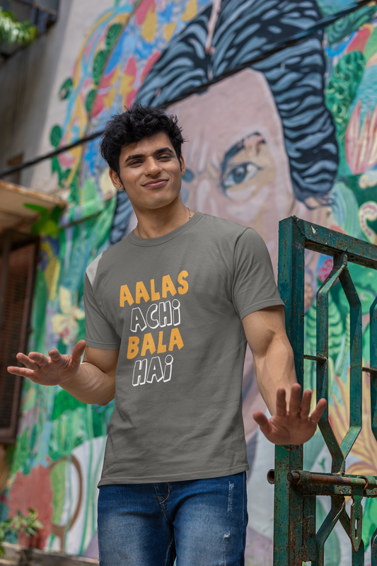 Typography Classic T-Shirt ALAS M-1