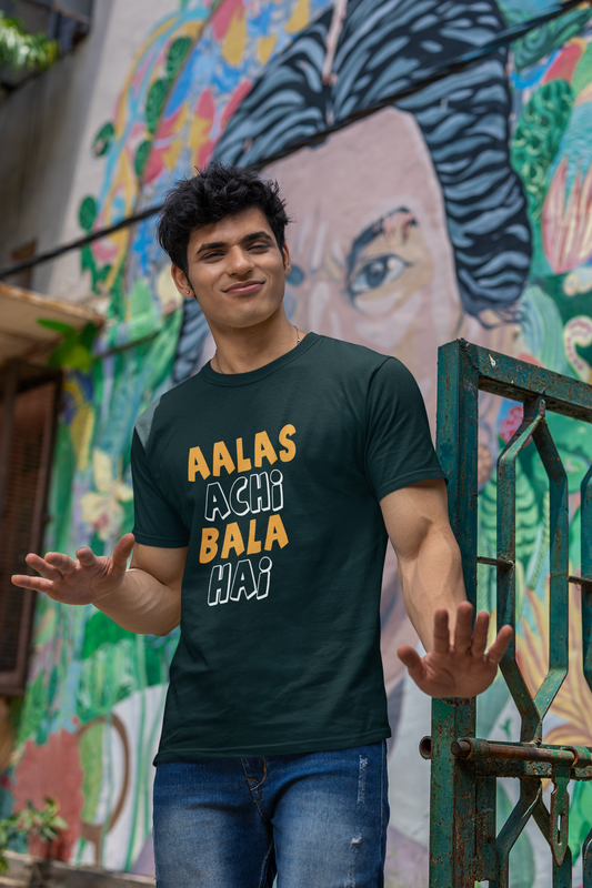 Typography Classic T-Shirt ALAS M-1