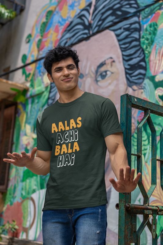 Typography Classic T-Shirt ALAS M-1