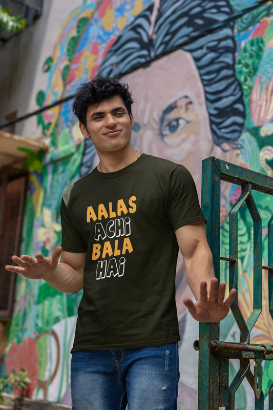 Typography Classic T-Shirt ALAS M-1