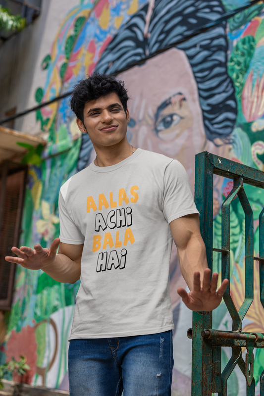 Typography Classic T-Shirt ALAS M-2