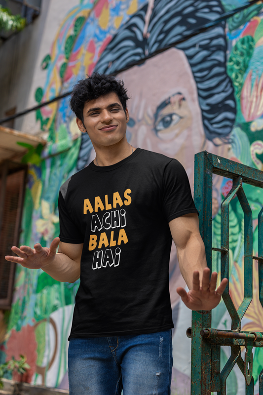 Typography Classic T-Shirt ALAS M-1