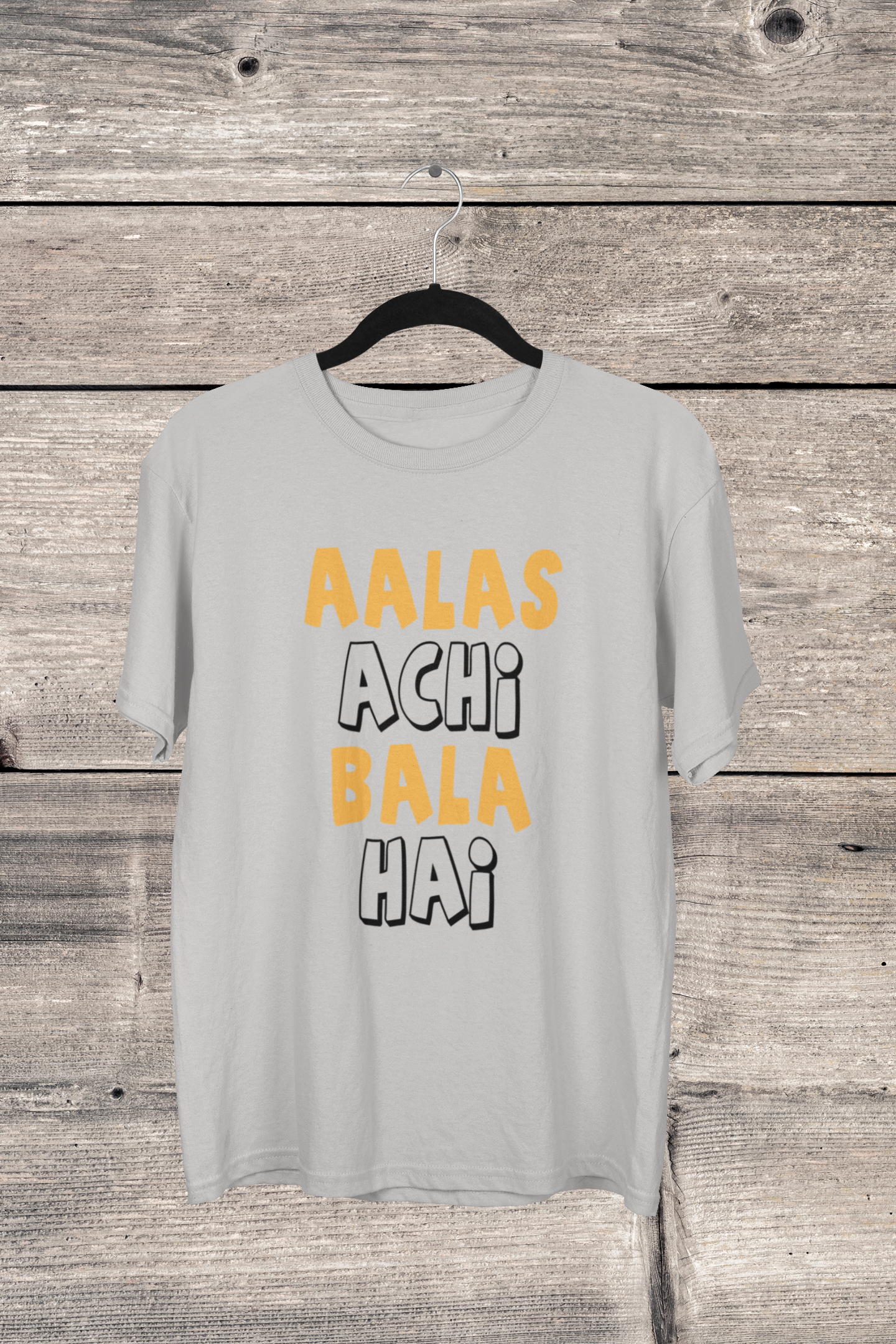 Typography Classic T-Shirt ALAS M-2