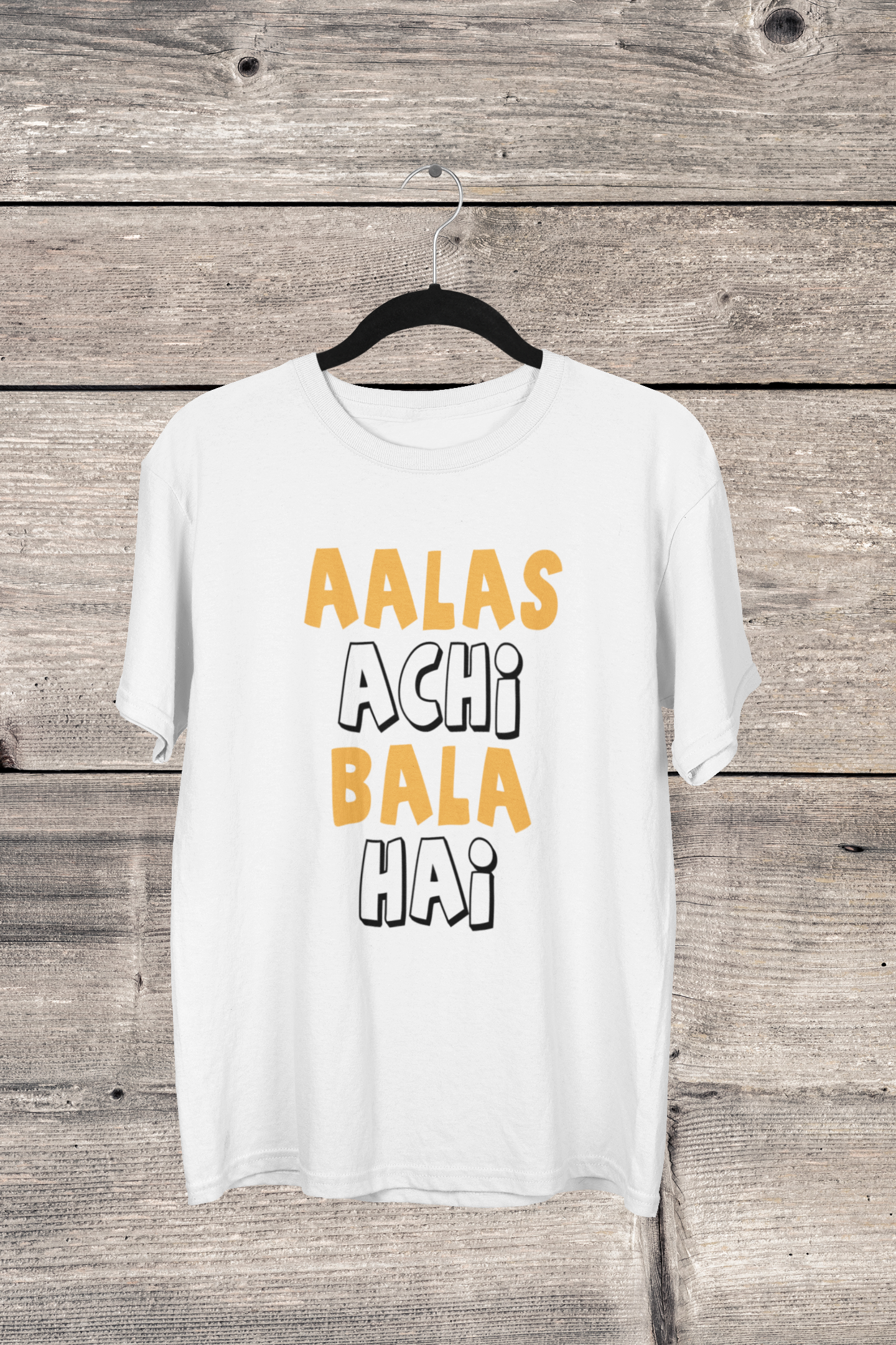 Typography Classic T-Shirt ALAS F-2