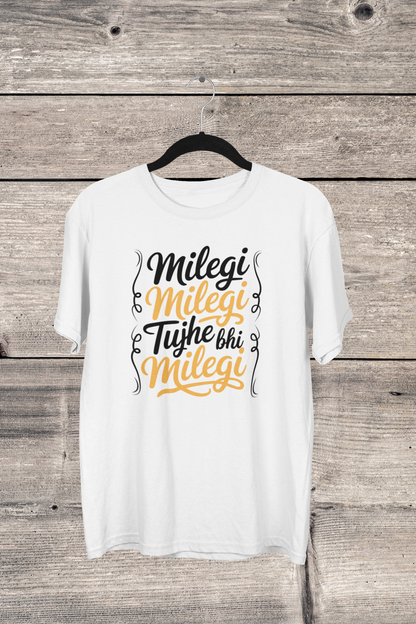 Typography Classic T-Shirt MILEGI M-2