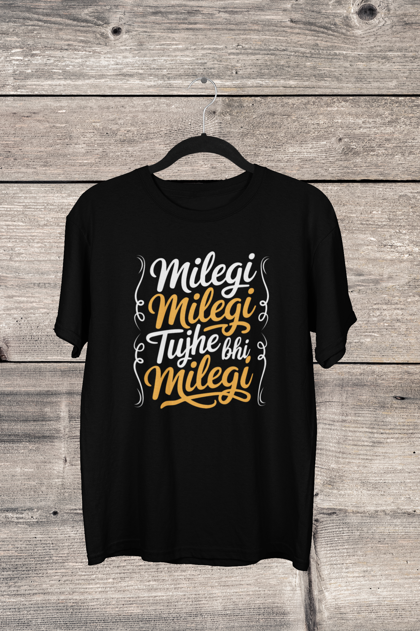 Typography Classic T-Shirt MILEGI M-1