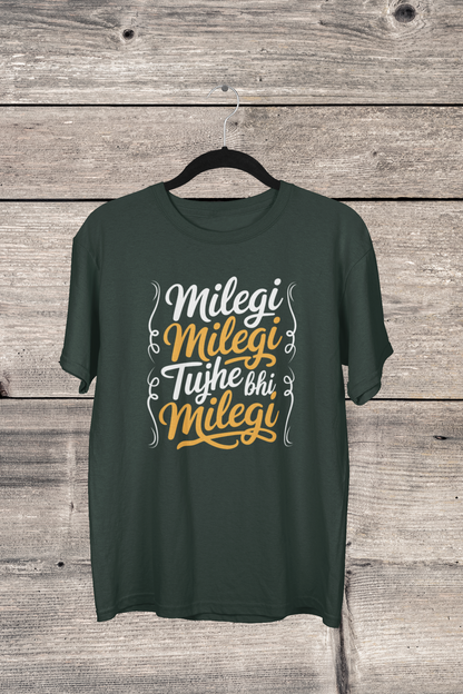 Typography Classic T-Shirt MILEGI M-1